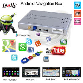 Android Navigation Box مع ترقية KENWOOD للإنترنت ، و facebook ، و WIFI ، و HD1080 ، والأفلام عبر الإنترنت ، والموسيقى