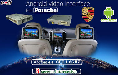 واجهة الوسائط المتعددة Android Auto لـ Porsche PCM 4.0 ، تدعم شاشة عرض مسند الرأس