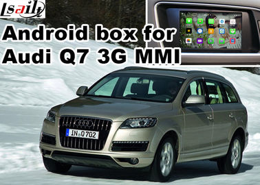 صندوق ملاحة سيارة Android لواجهة فيديو الوسائط المتعددة Audi Q7