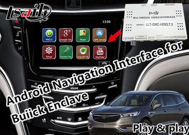 واجهة GPS Android Auto لـ 2014-2018 Enclave Envision Encore Regal تدعم CarPlay Miracast yandex Youtube