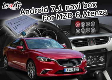 Mazda 6 Atenza GPS Navigation Box واجهة الفيديو ، واجهة carplay الاختيارية android auto
