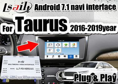 واجهة ملاحة Ford 7.1 / 9.0 لـ Taurus 2016-2020 Sync3 تدعم متجر Play و Spotify و Youtube