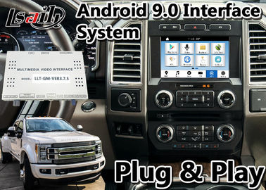 Android 9.0 Auto Interface GPS Navigation Box لنظام Ford F-450 SYNC 3