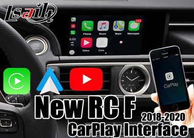 لوحة اللمس الأصلية واجهة Carplay واجهة فيديو السيارات الجديدة لكزس RCF 2018-2020