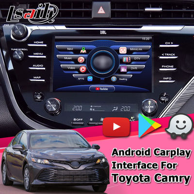 معالج PX6 Android Carplay Interface SGS لـ Toyoat Camry V70 2018 carplay android auto