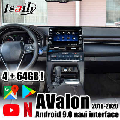 واجهة سيارة Android لـ Avalon Camry 2018-2021 صندوق Toyota CarPlay يدعم Netflix و You Tube و CarPlay و google play