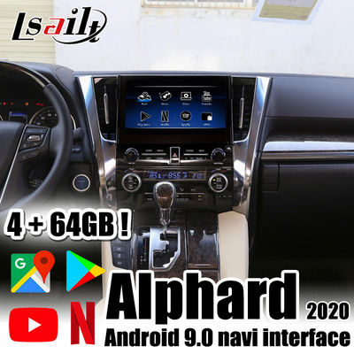 4 + 64 جيجا بايت CarPlay / Android واجهة متضمنة HEMA ، NetFlix Spotify for Alphard Toyota Camry