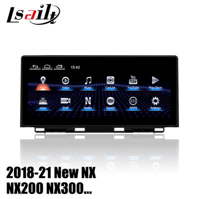 Lsailt DSP شاشة الوسائط المتعددة للسيارة ، قابس LVDS ستيريو تلقائي للسيارة لكزس NX200 NX300