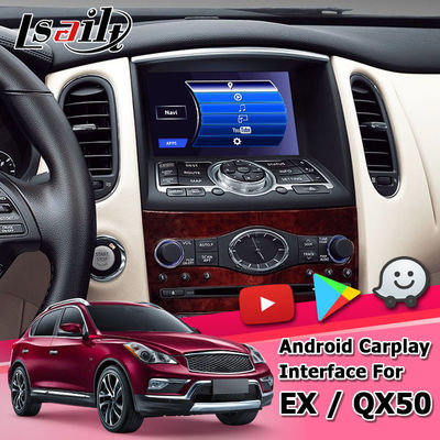 نظام ملاحة السيارة إنفينيتي QX50 / EX EX35 EX37 مع شاشة carplay android auto