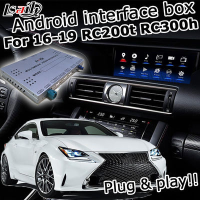 لكزس RC300 RC200t RC350 RCF Video Interface android navigation carplay android auto