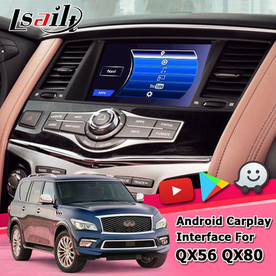 واجهة إنفينيتي QX80 / QX56 Android Auto ، واجهة Android Carplay مع رابط المرآة