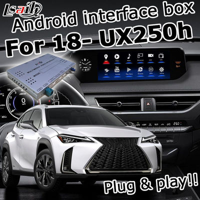 صندوق واجهة فيديو Android auto carplay لسيارة لكزس UX250h UX200 ES LS إلخ كاربلاي اختياري
