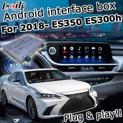 لكزس ES 2018 واجهة فيديو الوسائط المتعددة Android 9.0 صندوق ملاحة السيارة اختياري ES350 ES300h