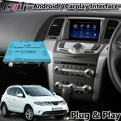 Lsailt 4 + 64GB واجهة فيديو الوسائط المتعددة للسيارة Auto Android Carplay لنيسان مورانو Z51