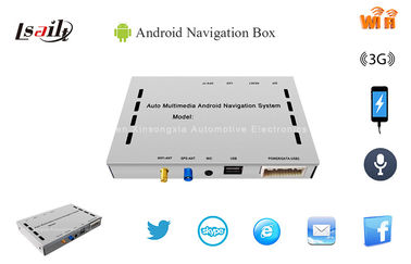 Android 4.2.2 Android GPS Navigation Box لوحدة JVC وخريطة مجانية وترقية البرامج