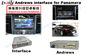 واجهة Porsche PCM 3.1 Android Auto مع كاميرا خلفية / DVD