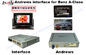 صندوق ملاحة السيارة بواجهة فيديو ، نظام ملاحة بنظام تحديد المواقع بنظام أندرويد ، مرسيدس بنز فئة A NTG 4.5 Mirrorlink