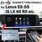 لوحة تحكم تعمل باللمس لواجهة فيديو السيارة تعمل بنظام أندرويد 7.1 لعام 2013-18 لكزس ES GS IS LX NX RX