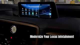 شاشة Lsailt اندرويد لسيارة لكزس RX NX IS RC GS ES