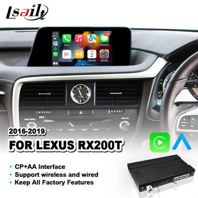 واجهة Carplay للسيارة للكسوس RX200T RX350 RX300 RX تحكم الماوس 2016-2019