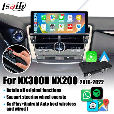 واجهة Lsailt لكزس CarPlay لـ NX NX200T ، NX300h 2016-2022 مع نظام Linux ، Mirror Link