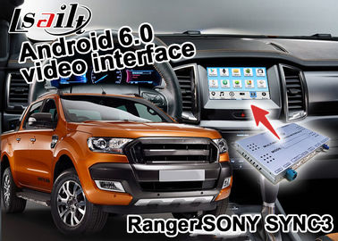 صندوق ملاحة السيارة Ranger SYNC 3 مع Android 5.1 4.4 WIFI BT خريطة تطبيقات Google