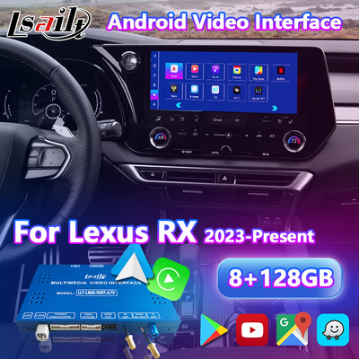 واجهة الفيديو الوسائط المتعددة لأندرويد كاربلاي لليكسوس RX RX350 RX350h RX450h RX500h AL30