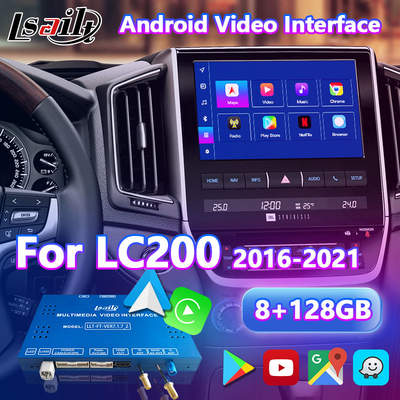 واجهة فيديو متعددة الوسائط لسيارة تويوتا لاند كروزر 200 LC200 VX VXR VX-R 2016-2021