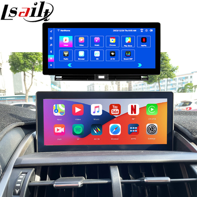 شاشة ليكسوس أندرويد مع CarPlay اللاسلكي و أندرويد أوتو 10.25 بوصة شاشة لمسة