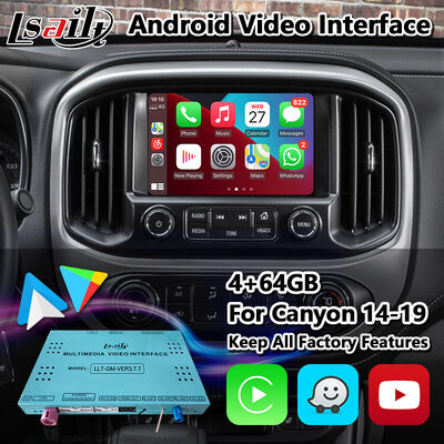 واجهة الفيديو لـ Android Carplay لـ 2015-2020 GMC Canyon Intellilink System