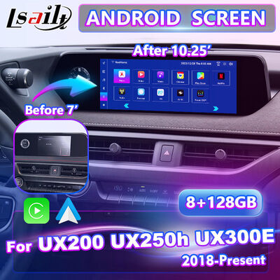 شاشة الوسائط المتعددة Lsailt Android Carplay لسيارة 2018-2021 Lexus UX 300e UX200 UX250h UX300e