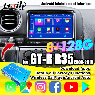 سداسية النواة Android Auto Interface GPS Navigation لكاديلاك XTS تدعم Waze Yandex Youtube ، بانوراما 360 بواسطة Lsailt