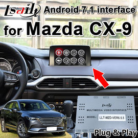 Android 7.1 Auto Interface لـ Mazda CX-9 2014-2019 مع تخزين 32 جيجا بايت ، ذاكرة الوصول العشوائي 3G تدعم Android auto بواسطة Lsailt