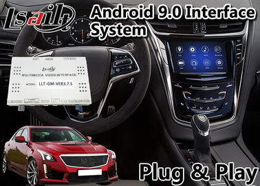 كاديلاك Android 9.0 Car Video Interface لنظام CTS CUE 2014-2020 Year GPS Navigation Carplay