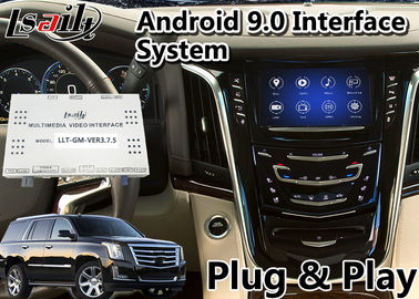 Android 9.0 Car GPS Navigation Video Interface لكاديلاك إسكاليد مع نظام CUE 2014-2020 LVDS شاشة رقمية