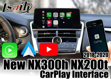 سلكية Android AUTO CarPlay واجهة التوصيل والتشغيل تمامًا لكزس NX200t NX300h 2018-2020