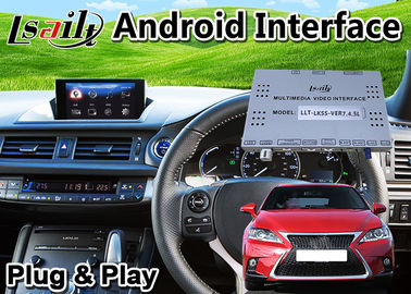 Lsailt Android Video Interface لكزس CT200H CT 200h مع Wireless Carplay و Android Auto