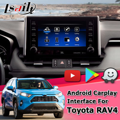 64 جيجابايت ROM RK3399 Android Carplay Interface لـ Toyoat RAV4 2019 إلى Present Touch N Go 3