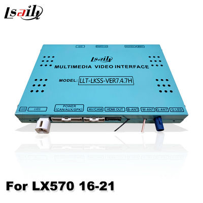 Lsailt Android واجهة تشغيل الوسائط المتعددة للسيارات للكسوس LX570 LX450d URJ200 LX 2016-2021