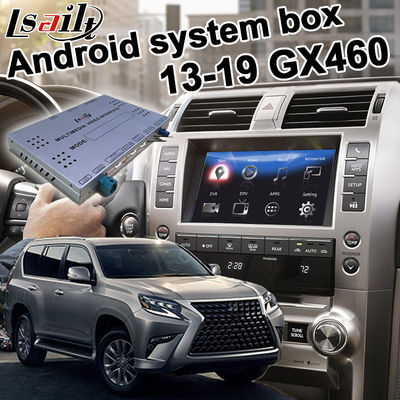 صندوق واجهة ملاحة Android لـ Lexus GX460 2013-2021 pin لتثبيت تثبيت carplay اختياري