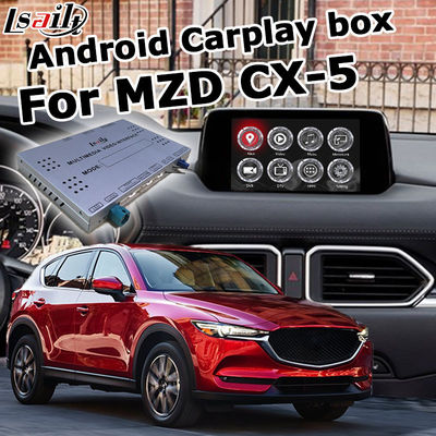 Mazda CX-5 CX5 واجهة carplay Android auto Box Gps مع التحكم في مقبض أصل Mazda