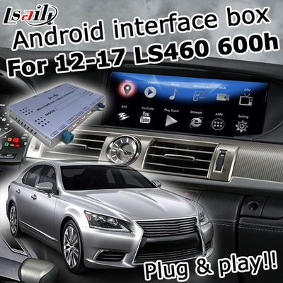 لكزس LS460 LS600h صندوق ملاحة GPS للسيارة كاربلاي أندرويد أوتو سريع السرعة يوتيوب