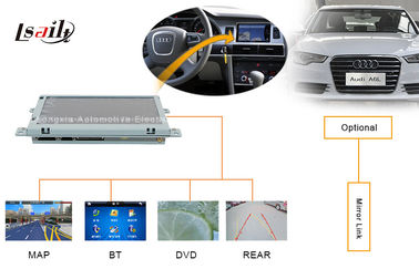 نظام ملاحة السيارات AUDI المحمول مع DVD و Mirror Link وتلفزيون وخريطة USB