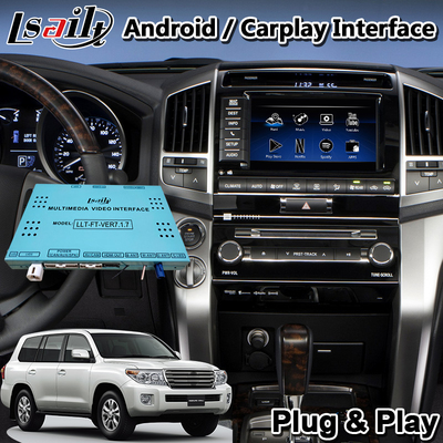 Lsailt Android Interface GPS Navigation Box لتويوتا لاند كروزر 200 V8 LC200 2012-2015