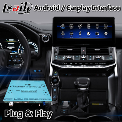 Lsailt Android Carplay Interface لتويوتا لاند كروزر LC300 VXR Sahara 2021-Present