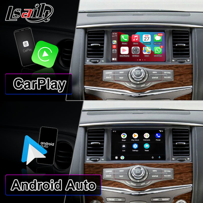 شاشة Lsailt Car Multimedia لسيارة نيسان باترول Y62 2011-2017 مع نظام تشغيل أندرويد أوتو لاسلكي