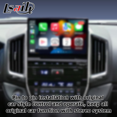 سيارة أندرويد 13 مربع الملاحة لتويوتا LC200 GXR وحدة فوجيتسو Carplay waze youtube عرض خلفي الخ