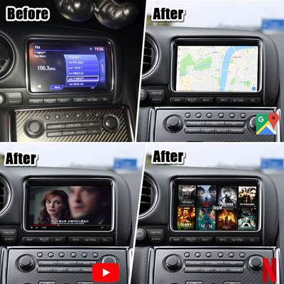 قم بتوصيل وتشغيل واجهة Android Auto لمازدا MX-5 2 3 6 CX -3 CX -5 دعم تطبيقات Miracast WIFI Yandex خريطة على الإنترنت