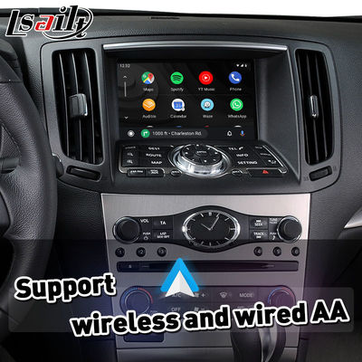 واجهة Carplay اللاسلكية لـ Android Auto لـ 2008-2013 Infiniti G37X G25 G35 G37S G35x G25X G37