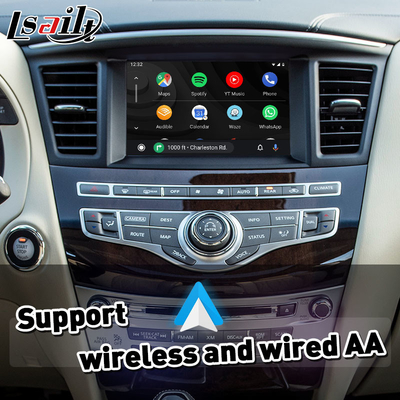 Lsailt Android Auto CP AA OEM التكامل واجهة Carplay لـ Infiniti JX35 2011-2013